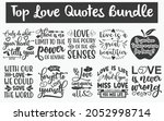 romantic love quotes svg... | Shutterstock .eps vector #2052998714