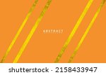 abstract orange and yellow... | Shutterstock .eps vector #2158433947