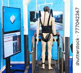 Small photo of Medical equipment with biomechanical sensors for the rehabilitation of patients with musculoskeletal problems