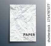 paper texture background design ... | Shutterstock .eps vector #1714787377