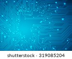 Technological Vector Background ...