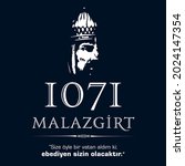 1071 august 26  happy malazgirt ... | Shutterstock .eps vector #2024147354