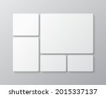 template collage of five frames ... | Shutterstock .eps vector #2015337137