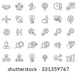 business and finance icon set... | Shutterstock .eps vector #331359767