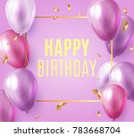 holday elegant card with party... | Shutterstock .eps vector #783668704