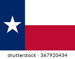 vector flag of texas. state... | Shutterstock .eps vector #367920434