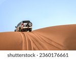 Small photo of Adventurous four wheeler ride on the Dubai sand dunes desert