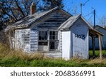 Small photo of Ewen, Michigan 9-17-2021: abandoned building in small town