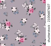 small flower seamless pattern... | Shutterstock .eps vector #2100687607