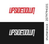 upside down vector template... | Shutterstock .eps vector #2079794101