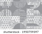 vector seamless decorative... | Shutterstock .eps vector #1950759397