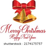 christmas and new year... | Shutterstock .eps vector #2174175757