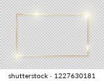 gold shiny glowing vintage... | Shutterstock .eps vector #1227630181