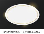 gold shiny glowing vintage... | Shutterstock . vector #1498616267