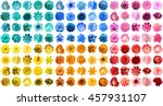 mega pack of 120 in 1 natural... | Shutterstock . vector #457931107