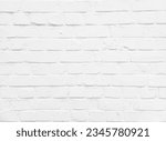 Free photo white old brick wall texture background