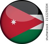 vector flag of jordan  asia ... | Shutterstock .eps vector #2112250334