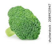 Fresh green broccoli isolated...