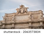 Papal Coat Of Arms  Trevi  Rome ...