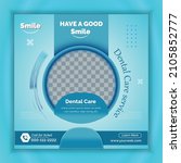 dental care service social... | Shutterstock .eps vector #2105852777