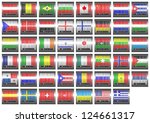 illustration with a barcode... | Shutterstock . vector #124661317