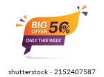 big best offer price retail ... | Shutterstock .eps vector #2152407587