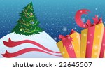 the decorated fur tree for a... | Shutterstock . vector #22645507