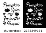 pumpkin spice season t shirt... | Shutterstock .eps vector #2173349191