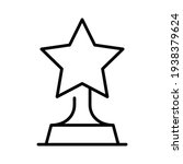 monochrome outline reward icon... | Shutterstock .eps vector #1938379624