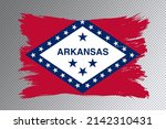 Arkansas state flag, Arkansas flag transparent background