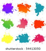 Colorful Paint Splat