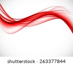 Vector Background In Red Color.