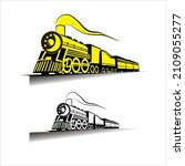 settle train vector for company ... | Shutterstock .eps vector #2109055277