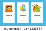 eating at nature flat icon set. ... | Shutterstock .eps vector #1648325554