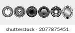 retro vintage insignias or... | Shutterstock .eps vector #2077875451