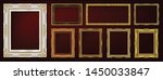 set of decorative vintage... | Shutterstock .eps vector #1450033847