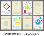 abstract composition  business... | Shutterstock .eps vector #316206371