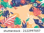 spring background with... | Shutterstock .eps vector #2122997057