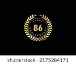 86th anniversary celebration... | Shutterstock .eps vector #2175284171