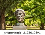 Small photo of BELGRADE, SERBIA - JULY 2022: The monument of Goran in the Kalemengrad park, outdoors