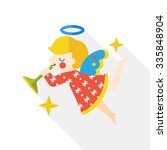 angel flat icon | Shutterstock .eps vector #335848904