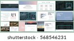 original presentation templates ... | Shutterstock .eps vector #568546231