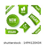 eco organic product labels or... | Shutterstock .eps vector #1494120434