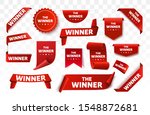 winner tags or labels isolated. ... | Shutterstock .eps vector #1548872681