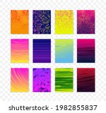 modern abstract covers set.... | Shutterstock .eps vector #1982855837