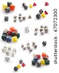 Collection  Of Rpg Dices...