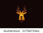 Deer Hunter Vector Illustration ...