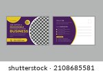 purple corporate business... | Shutterstock .eps vector #2108685581
