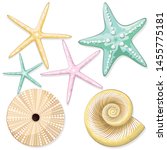 Seashells  Starfish  Sea...