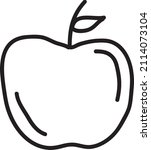 apple vector icon illustration... | Shutterstock .eps vector #2114073104